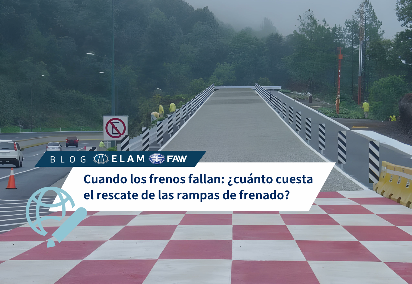 Cuando los frenos fallan: ¿cuánto cuesta el  rescate de las rampas de frenado?