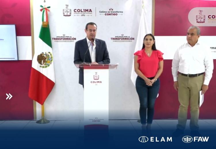 Conferencia de Prensa Gobierno de Colima